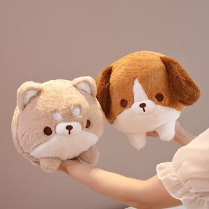 Rolly Polly Shiba Inu Plush Toy and Cushion Pillow-Stuffed Animals-Home Decor, Shiba Inu, Stuffed Animal-12
