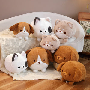 Rolly Polly Shiba Inu Plush Toy and Cushion Pillow-Stuffed Animals-Home Decor, Shiba Inu, Stuffed Animal-5