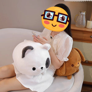 Rolly Polly Shiba Inu Plush Toy and Cushion Pillow-Stuffed Animals-Home Decor, Shiba Inu, Stuffed Animal-7