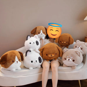 Rolly Polly Shiba Inu Plush Toy and Cushion Pillow-Stuffed Animals-Home Decor, Shiba Inu, Stuffed Animal-5