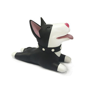 Akita / Shiba Inu Love Door StopperHome DecorBull Terrier - Black
