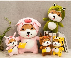 Shiba Inus In the Wild Stuffed Animal Plush Toys-Stuffed Animals-Home Decor, Shiba Inu, Stuffed Animal-13