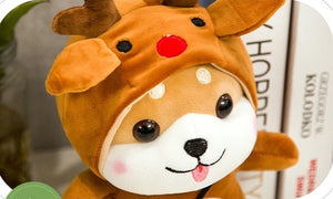 Shiba Inus In the Wild Stuffed Animal Plush Toys-Stuffed Animals-Home Decor, Shiba Inu, Stuffed Animal-14