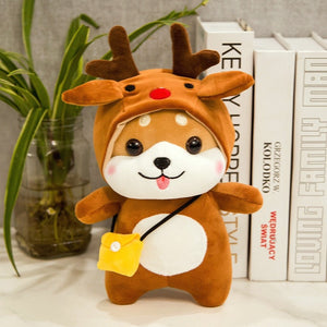 Shiba Inus In the Wild Stuffed Animal Plush Toys-Stuffed Animals-Home Decor, Shiba Inu, Stuffed Animal-Small-Deer-3