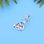 Sitting in My Heart Chihuahua Silver Charm Pendant-Dog Themed Jewellery-Chihuahua, Jewellery, Pendant-5