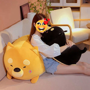Sleeping Shiba Inu Huggable Plush Toy Pillows (Small to Medium size)-Soft Toy-Dogs, Home Decor, Shiba Inu, Stuffed Animal-10