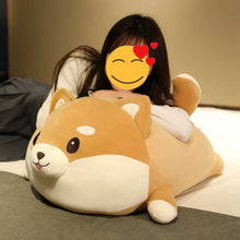 Load image into Gallery viewer, Smiling Shiba Inu Plush Soft Toy (Small to Large Size)-Soft Toy-Dogs, Home Decor, Shiba Inu, Stuffed Animal-10