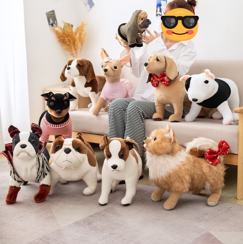 Snuggle up with the Cutest Realistic Dog Stuffed Animals Available i