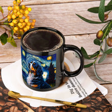 Load image into Gallery viewer, Starry Night Bernese Mountain Dog Coffee Mug-Mug-Bernese Mountain Dog, Home Decor, Mugs-ONE SIZE-Black-3