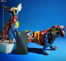 Load image into Gallery viewer, Stunning Chihuahua Design Multicolor Resin StatueHome Decor