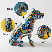 Load image into Gallery viewer, Stunning Staffordshire Bull Terrier Design Multicolor Resin Statues-Home Decor-Dogs, Home Decor, Staffordshire Bull Terrier, Statue-12