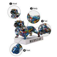 Load image into Gallery viewer, Stunning American Bull Terrier Design Multicolor Resin Statues-Home Decor-American Pit Bull Terrier, Dogs, Home Decor, Statue-8