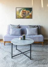 Load image into Gallery viewer, Sun-Dappled Forest Pomeranians Wall Art Poster-Art-Dog Art, Home Decor, Pomeranian, Poster-5