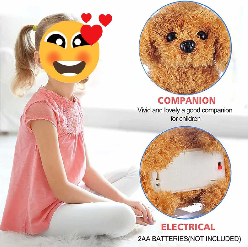 Toy Poodle Electronic Toy Walking Dog-Soft Toy-Dogs, Doodle, Soft Toy, Stuffed Animal, Toy Poodle-4