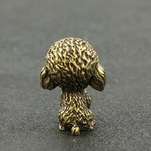 Load image into Gallery viewer, Toy Poodle Love Mini Copper FigurineHome Decor