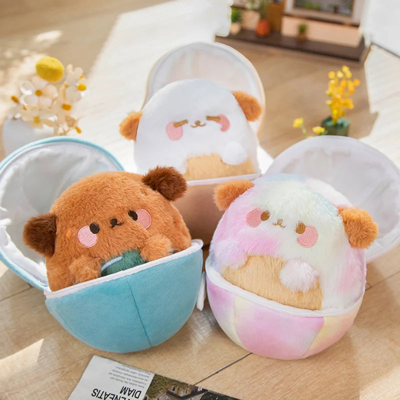Transforming Magic Ball Beagle Stuffed Animal Plush Toys
