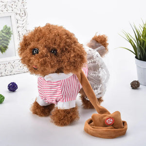 Walk, Talk and Dance Interactive Doodle Stuffed Animal Plush Toys-Stuffed Animals-Doodle, Goldendoodle, Stuffed Animal, Toy Poodle-16