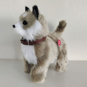 Walk, Wag and Bark Interactive Dog Stuffed Animal Plush Toys-Stuffed Animals-Home Decor, Stuffed Animal-Husky-3