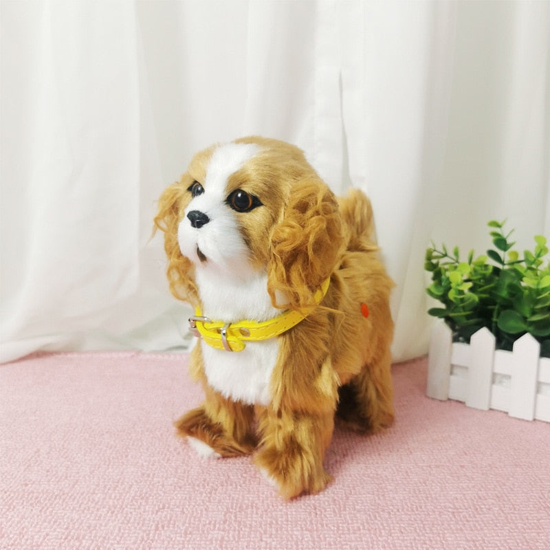 Spaniel Stuffed Toy King Charles Spaniel Teddy Walk, Wag And Bark