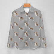 Watercolor Chocolate Red Boston Terriers Women's Shirt - 9 Colors-Apparel-Apparel, Boston Terrier, Dog Mom Gifts, Shirt-34