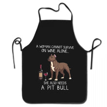 Load image into Gallery viewer, Wine and Sheltie Unisex Love Aprons-Accessories-Accessories, Apron, Dogs, Rough Collie, Shetland Sheepdog-19