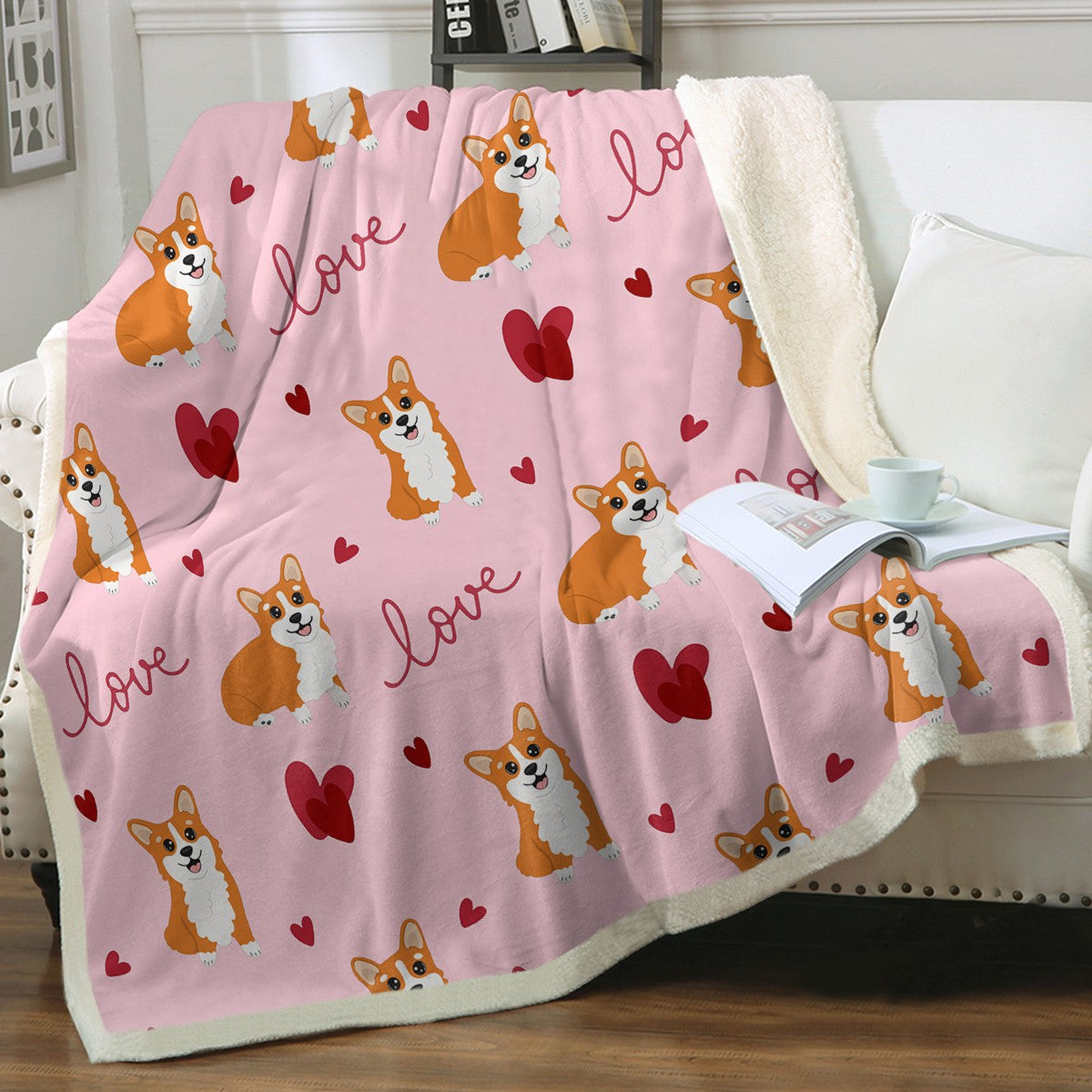 Corgi discount throw blanket