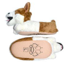 Load image into Gallery viewer, 3D Corgi Love Warm Indoor SlippersSlippers