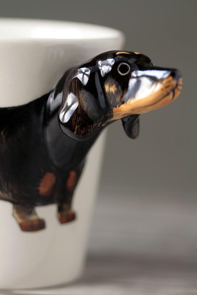 Dachshund Love 3D Ceramic Cup