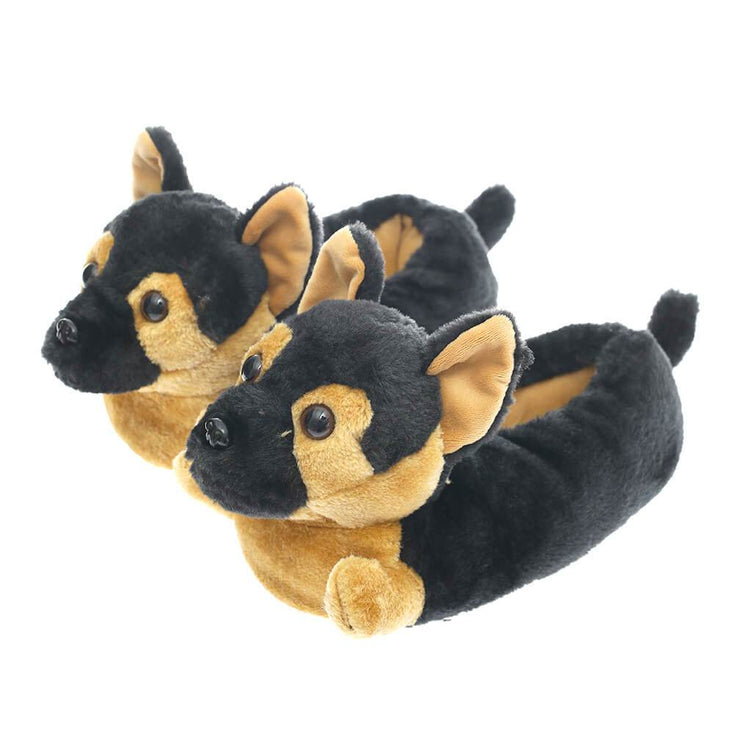 3D German Shepherd Love Warm Indoor SlippersSlippersGerman Shepherd5