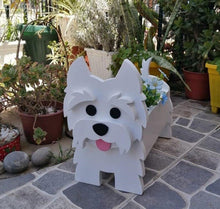 Load image into Gallery viewer, 3D Jack Russell Terrier Love Small Flower Planter-Home Decor-Dogs, Flower Pot, Home Decor, Jack Russell Terrier-9