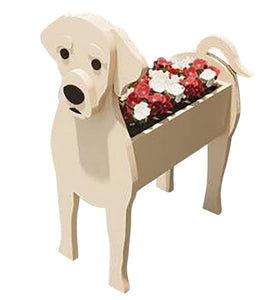 3D White Pomeranian Love Small Flower Planter-Home Decor-Dogs, Flower Pot, Home Decor, Pomeranian-Labrador-13