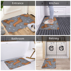 Dachshund Love Soft Floor Rugs-Home Decor-Dachshund, Dogs, Home Decor, Rugs-21