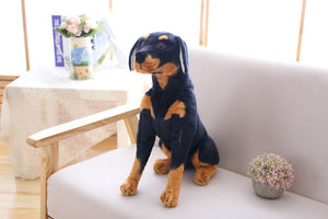 image of a rottweiler stuffed animal plush toy