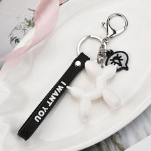 Load image into Gallery viewer, Balloon Poodle Love KeychainsAccessories