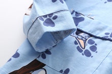 Load image into Gallery viewer, Basset Hound Love Women’s Cotton Pajamas-Apparel-Apparel, Basset Hound, Dogs, Pajamas-6