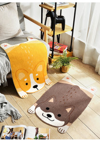 Belly Flop Corgi and Shiba Inu Love Doormats-Home Decor-Bathroom Decor, Corgi, Dogs, Doormat, Home Decor, Rugs, Shiba Inu-10