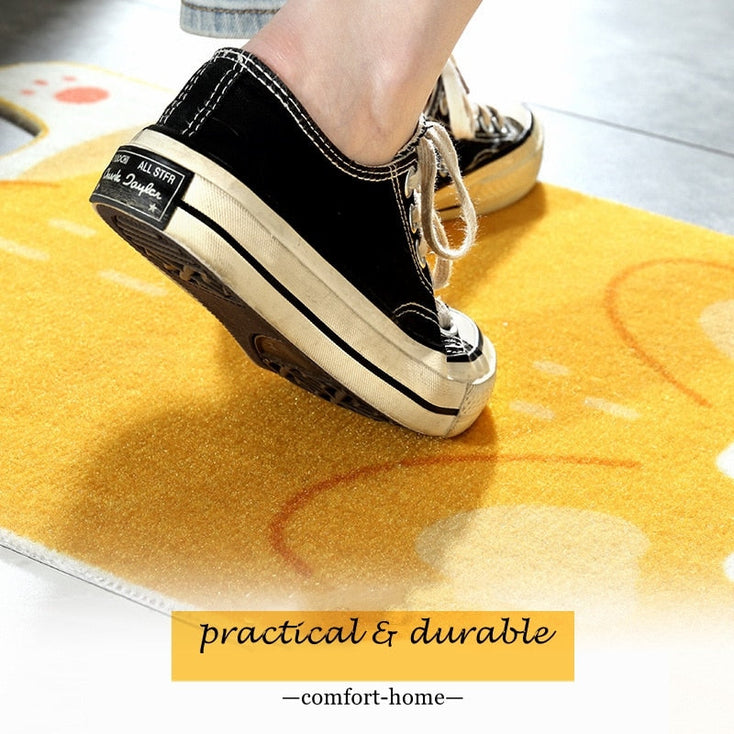 Belly Flop Corgi and Shiba Inu Love Doormats-Home Decor-Bathroom Decor, Corgi, Dogs, Doormat, Home Decor, Rugs, Shiba Inu-4