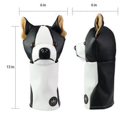 Best Friends Dachshund and Boston Terrier Golf Driver Club CoversHome Decor