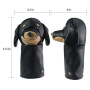 Best Friends Dachshund and Boston Terrier Golf Driver Club CoversHome Decor