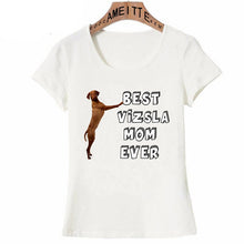 Load image into Gallery viewer, Best Vizsla Mom Ever Womens T Shirt-Apparel-Apparel, Dogs, T Shirt, Vizsla, Z1-2