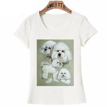 Load image into Gallery viewer, Image of a timeless Bichon Frise t-shirt