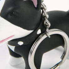 Load image into Gallery viewer, Blue Eyed Husky Love KeychainAccessories