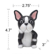 Boston Terrier Love Resin Glasses HolderHome Decor