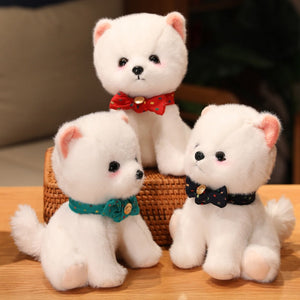 Bow Tie Pomeranian Stuffed Animal Plush Toys-Soft Toy-Dogs, Home Decor, Pomeranian, Soft Toy, Stuffed Animal-4