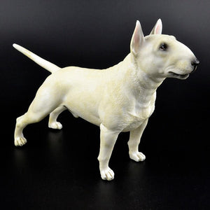 Bull Terrier Love Lifelike Statue FigurineHome Decor
