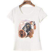 Load image into Gallery viewer, Image of an adorable and timeless Cavalier King Charles Spaniel t-shirt