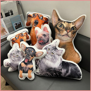 Customizable Dog Pillows - Create Your Furry Friend's Plush Likeness!-Personalized Dog Gifts-Dogs, Home Decor, Personalized Dog Gifts, Pillowcase-4