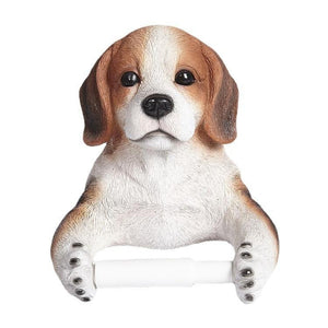 Cutest Beagle Love Toilet Roll Holder-Home Decor-Bathroom Decor, Beagle, Dogs, Home Decor-2