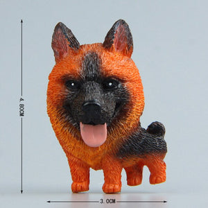 Cutest Bichon Frise Fridge Magnet-Home Decor-Bichon Frise, Dogs, Home Decor, Magnets-German Shepherd-14