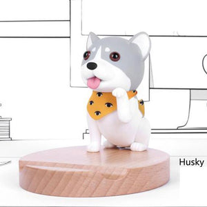 Cutest Boston Terrier Office Desk Mobile Phone HolderHome DecorHusky